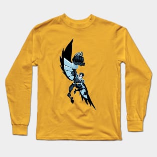 Darkhawk Flies Alone Long Sleeve T-Shirt